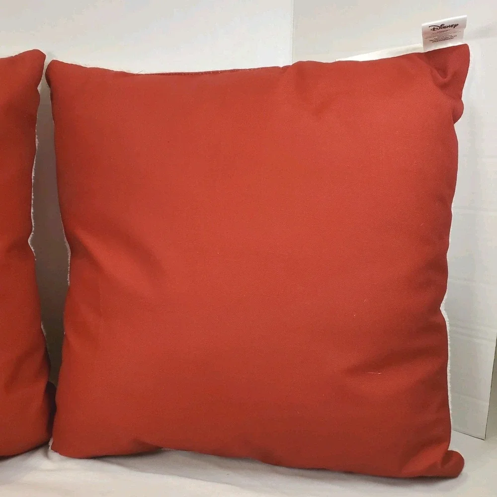 Christmas Throw Pillow Mickey Mouse & Minnie‎ Mouse Disney New with tags (2)